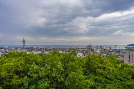 前山公園展望台から見た瀬戸内海