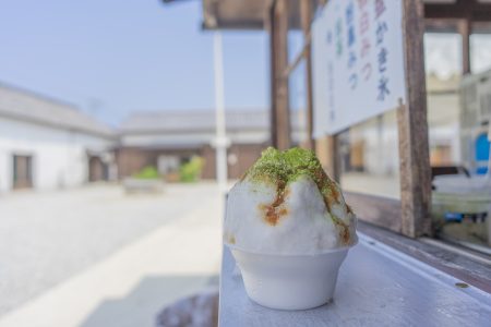 讃州井筒屋敷の和三盆かき氷