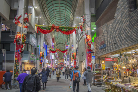 伏見大手筋商店街全景5