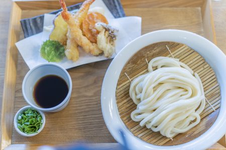 はやし家製麺所本店の天ざるうどん