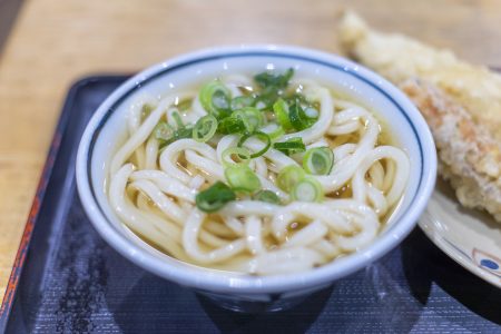 うつ海うどんのかけうどん