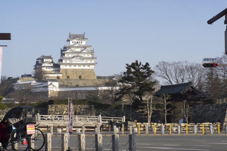 早朝の姫路城