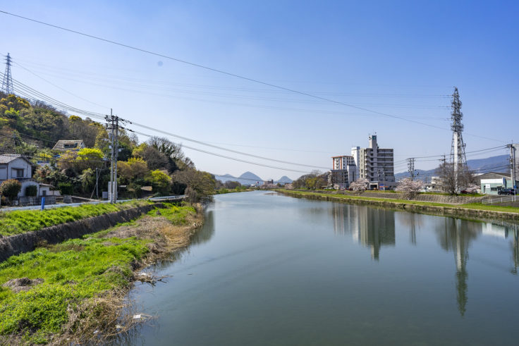 香東川の橋