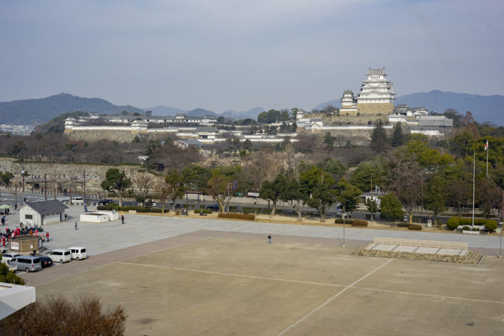 イーグレ姫路から見た姫路城