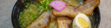 ラーメン川裕のスモークソルトラーメン