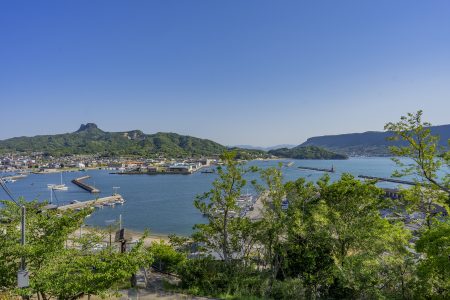 皇子神社から見た庵治の海2