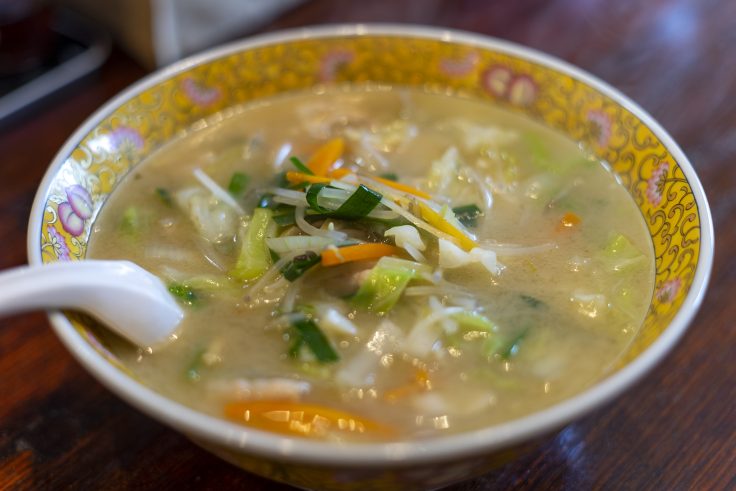 中華麺青龍の野菜タンメン