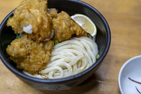 うわさの麺蔵の鶏天ぶっかけ2