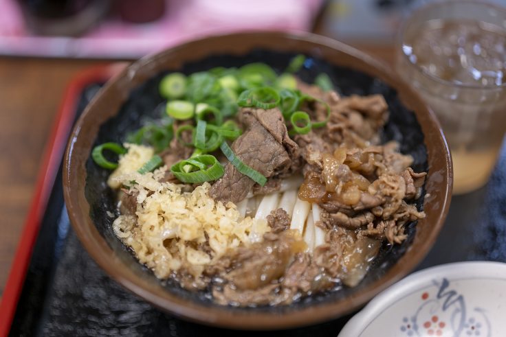 うどんバカ一代の肉ぶっかけ