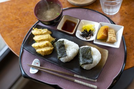 ギャラリーカフェマロンの和食モーニング1