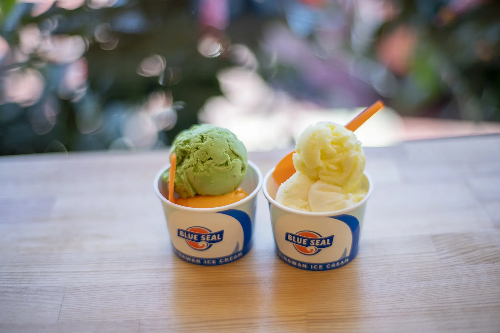 さぬき市志度「Parlor amano」のブルーシールアイスクリーム | 旅カメラ
