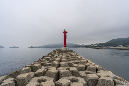 脇元港沖防波堤灯台周辺散策14