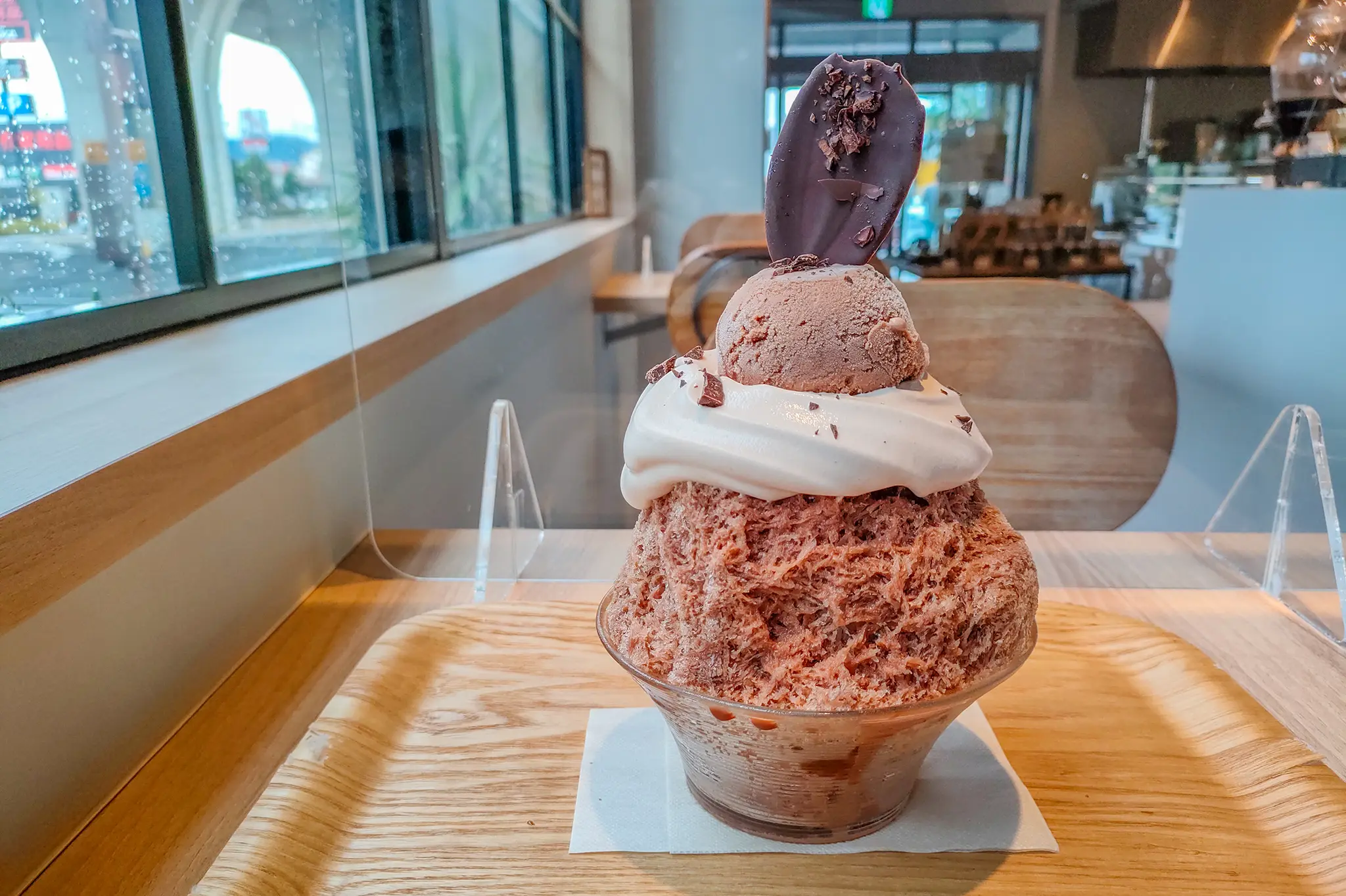 jalak coffee & cacao」チョコとカカオ専門店で食べるかき氷