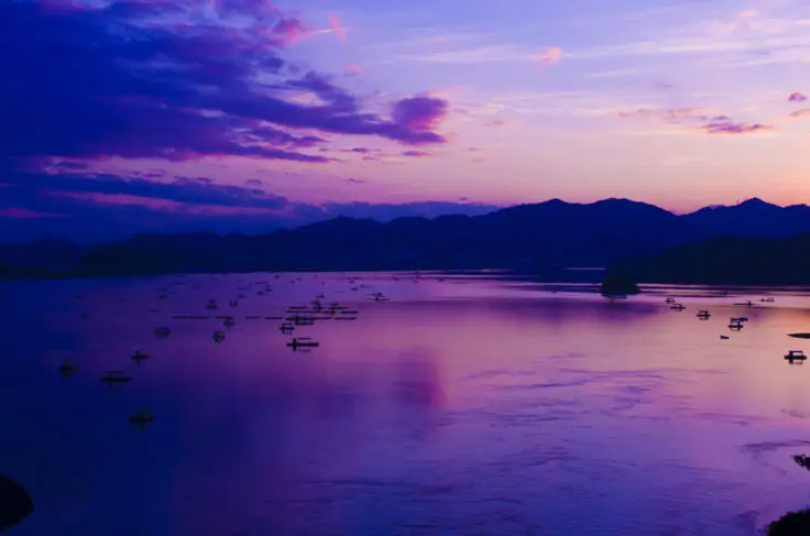 鳴門スカイライン「堀越海峡」の夕焼け | 旅カメラ